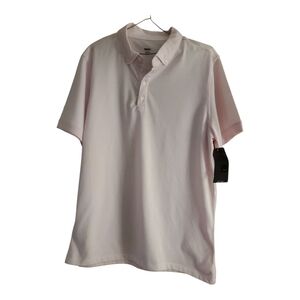 Mossimo Light Pink Polo Shirt (Mens) (Large)